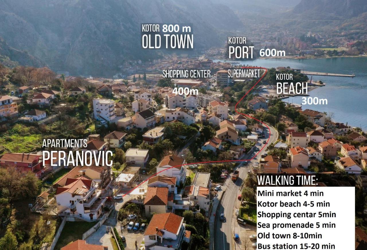 Apartments Peranovic Kotor Exterior photo